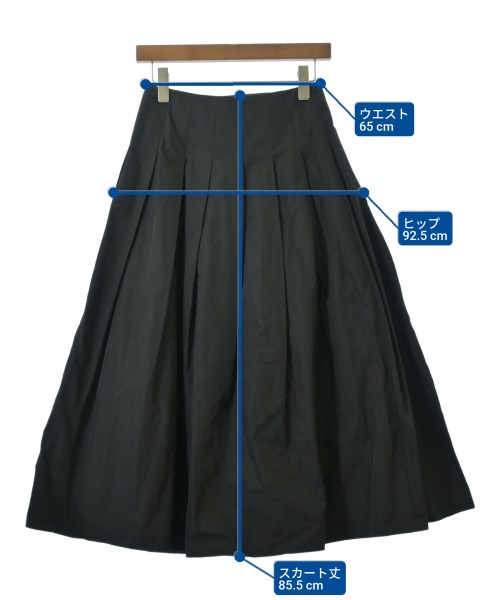 O'NEIL OF DUBLIN（オニールオブダブリン）ロング・マキシ丈スカート 黒 サイズ:36(S位) レディース/2200678673027