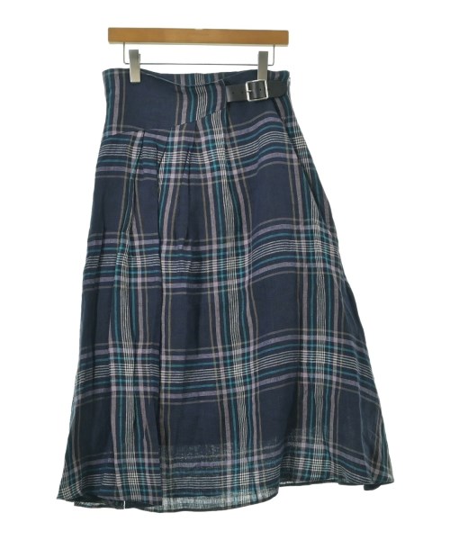 O'NEIL OF DUBLIN(オニールオブダブリン)ロング・マキシ丈スカート 紺 サイズ:38(M位)/2200676110012