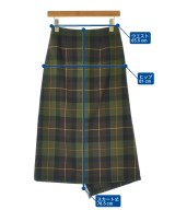 O'NEIL OF DUBLIN（オニールオブダブリン）ロング・マキシ丈スカート 緑 サイズ:40(M位) レディース/2200700684014
