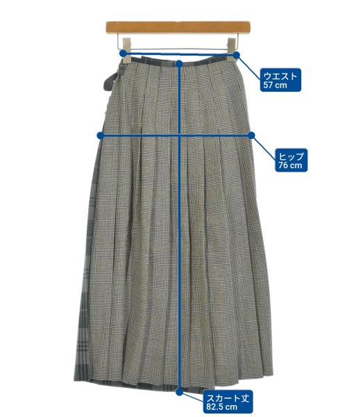 O'NEIL OF DUBLIN（オニールオブダブリン）ロング・マキシ丈スカート グレー サイズ:38(M位) レディース/2200656870011