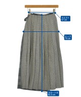 O'NEIL OF DUBLIN（オニールオブダブリン）ロング・マキシ丈スカート グレー サイズ:38(M位) レディース/2200656870011