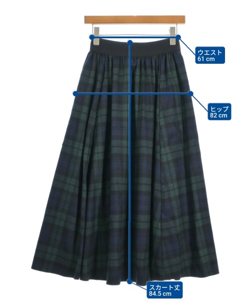 O'NEIL OF DUBLIN（オニールオブダブリン）ロング・マキシ丈スカート 緑 サイズ:F レディース/2200651033176