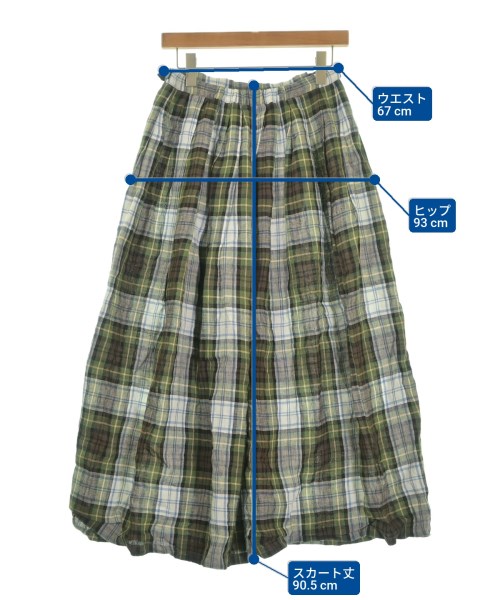 O'NEIL OF DUBLIN（オニールオブダブリン）ロング・マキシ丈スカート 緑 サイズ:42(L位) レディース/2200652975345