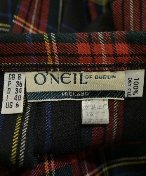 O'NEIL OF DUBLIN（オニールオブダブリン）ミニスカート 黒 サイズ:36(S位) レディース/2200655438052