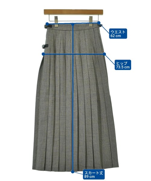 O'NEIL OF DUBLIN（オニールオブダブリン）ロング・マキシ丈スカート 黒 サイズ:36(S位) レディース/2200651119016