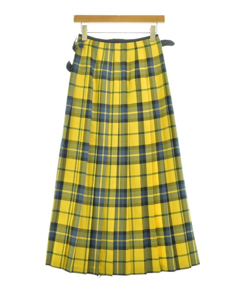 O'NEIL OF DUBLIN（オニールオブダブリン）ロング・マキシ丈スカート 黄 サイズ:36(S位) レディース/2200660344010