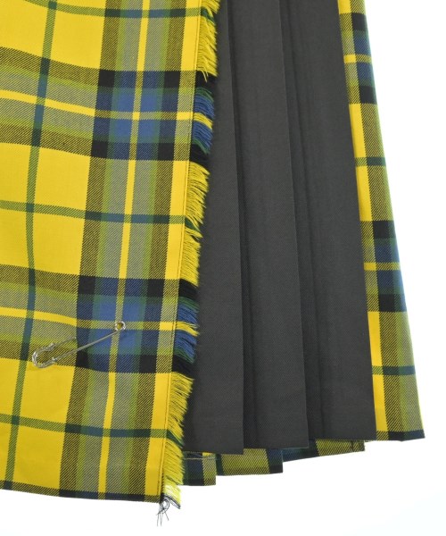 O'NEIL OF DUBLIN（オニールオブダブリン）ロング・マキシ丈スカート 黄 サイズ:36(S位) レディース/2200660344010