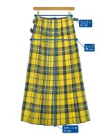 O'NEIL OF DUBLIN（オニールオブダブリン）ロング・マキシ丈スカート 黄 サイズ:36(S位) レディース/2200660344010