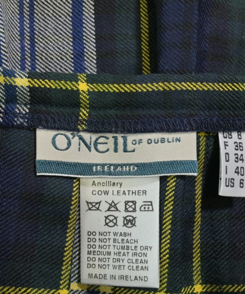 O'NEIL OF DUBLIN（オニールオブダブリン）ひざ丈スカート 青 サイズ:36(S位) レディース/2200636185036