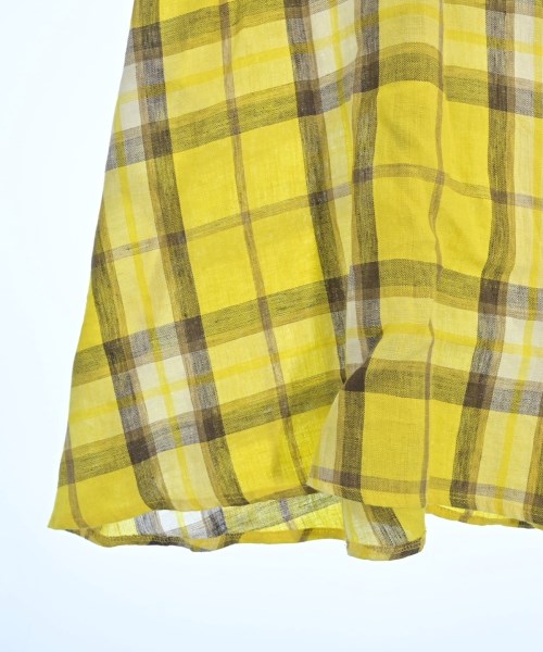 O'NEIL OF DUBLIN（オニールオブダブリン）ロング・マキシ丈スカート 黄 サイズ:36(S位) レディース/2200609181164