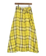 O'NEIL OF DUBLIN（オニールオブダブリン）ロング・マキシ丈スカート 黄 サイズ:36(S位) レディース/2200609181164