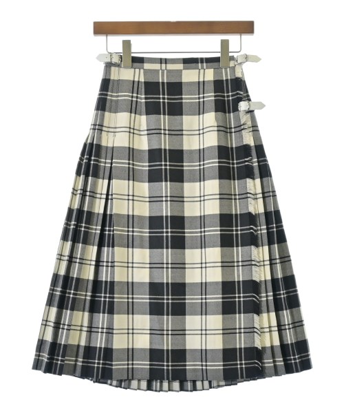 O'NEIL OF DUBLIN(オニールオブダブリン)ひざ丈スカート 白 サイズ:40(M位)/2200642775061