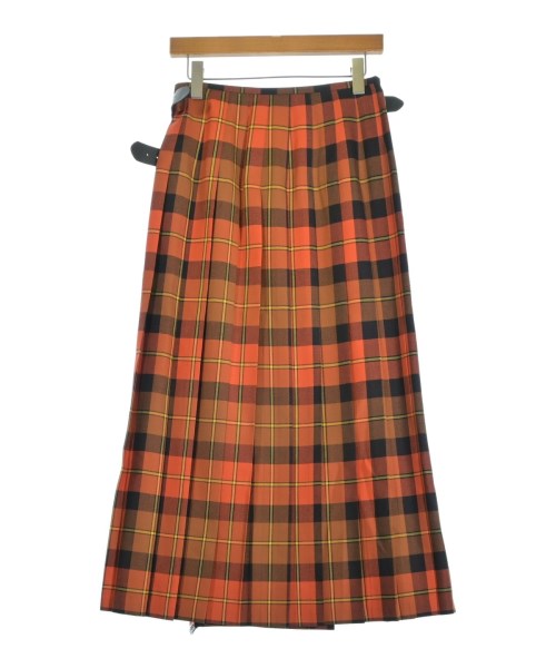 O'NEIL OF DUBLIN（オニールオブダブリン）ロング・マキシ丈スカート オレンジ サイズ:38(M位) レディース/2200642449016