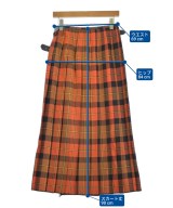 O'NEIL OF DUBLIN（オニールオブダブリン）ロング・マキシ丈スカート オレンジ サイズ:38(M位) レディース/2200642449016