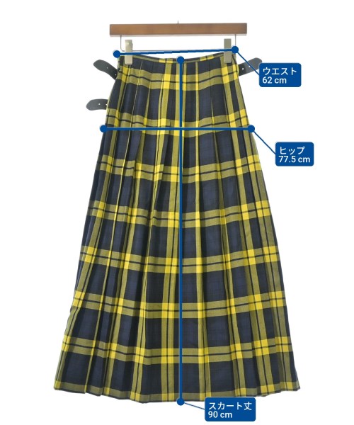 O'NEIL OF DUBLIN（オニールオブダブリン）ロング・マキシ丈スカート 紺 サイズ:36(S位) レディース/2200653327013