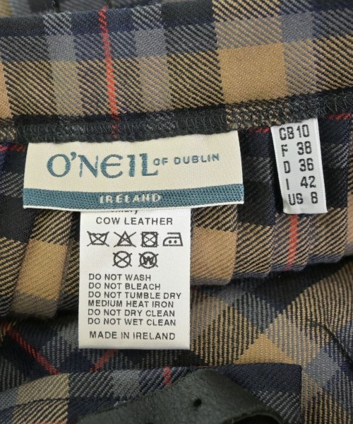 O'NEIL OF DUBLIN（オニールオブダブリン）ロング・マキシ丈スカート 黒 サイズ:38(M位) レディース/2200645479034