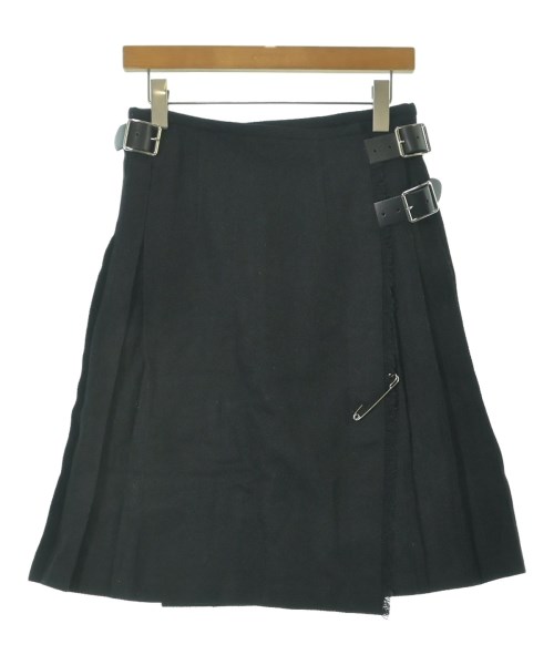 O'NEIL OF DUBLIN(オニールオブダブリン)ひざ丈スカート 黒 サイズ:38(M位)/2200644851039