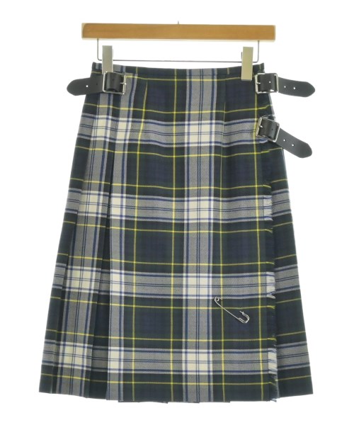 O'NEIL OF DUBLIN(オニールオブダブリン)ひざ丈スカート 緑 サイズ:36(S位)/2200659413024