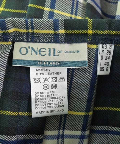 O'NEIL OF DUBLIN（オニールオブダブリン）ひざ丈スカート 緑 サイズ:36(S位) レディース/2200659413024