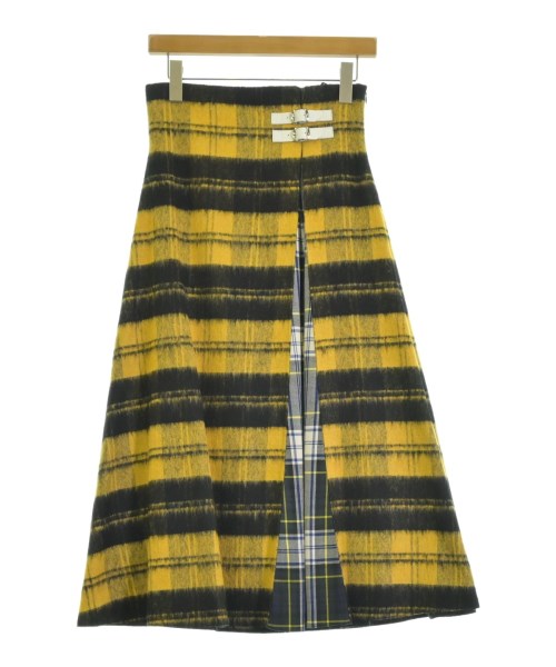 O'NEIL OF DUBLIN(オニールオブダブリン)ロング・マキシ丈スカート 黄 サイズ:38(M位)/2200663408023