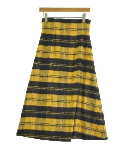 O'NEIL OF DUBLIN（オニールオブダブリン）ロング・マキシ丈スカート 黄 サイズ:38(M位) レディース/2200663408023