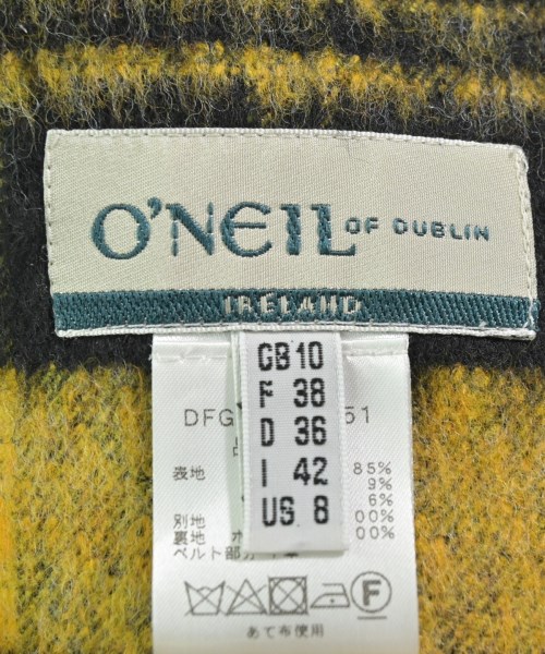 O'NEIL OF DUBLIN（オニールオブダブリン）ロング・マキシ丈スカート 黄 サイズ:38(M位) レディース/2200663408023