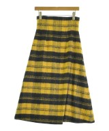 O'NEIL OF DUBLIN（オニールオブダブリン）ロング・マキシ丈スカート 黄 サイズ:38(M位) レディース/2200663408023