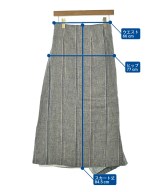 O'NEIL OF DUBLIN（オニールオブダブリン）ロング・マキシ丈スカート グレー サイズ:36(S位) レディース/2200666825025