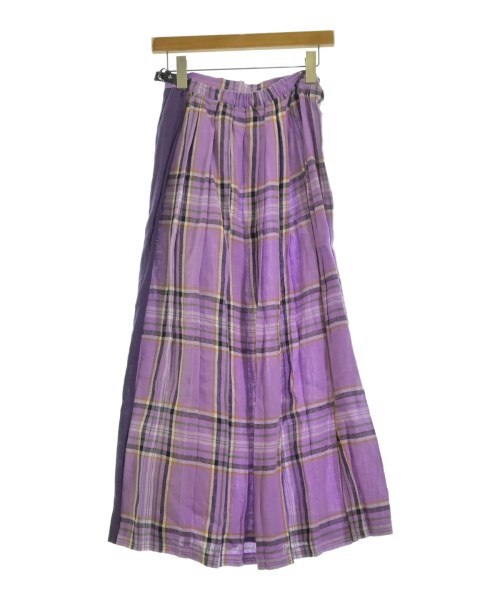 O'NEIL OF DUBLIN（オニールオブダブリン）ロング・マキシ丈スカート 紫 サイズ:36(S位) レディース/2200668812092