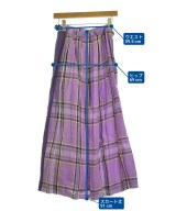 O'NEIL OF DUBLIN（オニールオブダブリン）ロング・マキシ丈スカート 紫 サイズ:36(S位) レディース/2200668812092