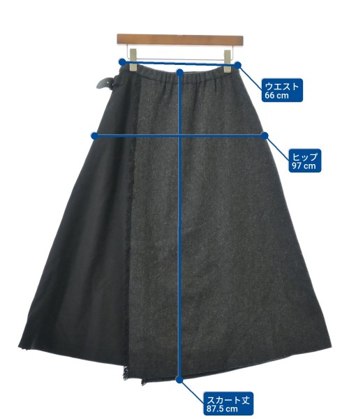 O'NEIL OF DUBLIN（オニールオブダブリン）ロング・マキシ丈スカート グレー サイズ:38(M位) レディース/2200666938015