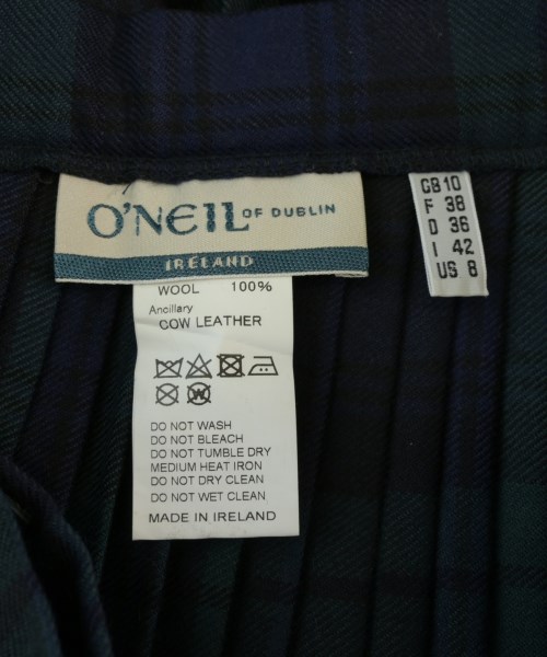O'NEIL OF DUBLIN（オニールオブダブリン）ひざ丈スカート 緑 サイズ:38(M位) レディース/2200728296060
