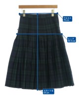 O'NEIL OF DUBLIN（オニールオブダブリン）ひざ丈スカート 緑 サイズ:38(M位) レディース/2200728296060