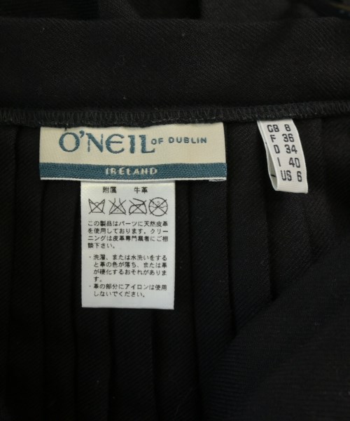 O'NEIL OF DUBLIN（オニールオブダブリン）ひざ丈スカート 黒 サイズ:36(S位) レディース/2200725721084