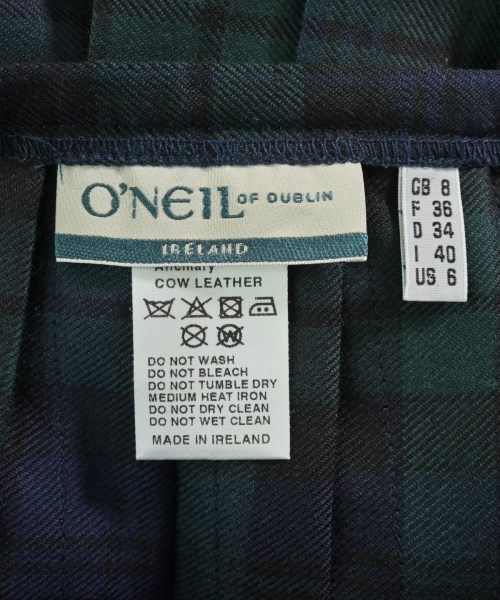 O'NEIL OF DUBLIN（オニールオブダブリン）ひざ丈スカート 緑 サイズ:36(S位) レディース/2200680562050