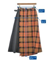 O'NEIL OF DUBLIN（オニールオブダブリン）ロング・マキシ丈スカート オレンジ サイズ:42(L位) レディース/2200681521209