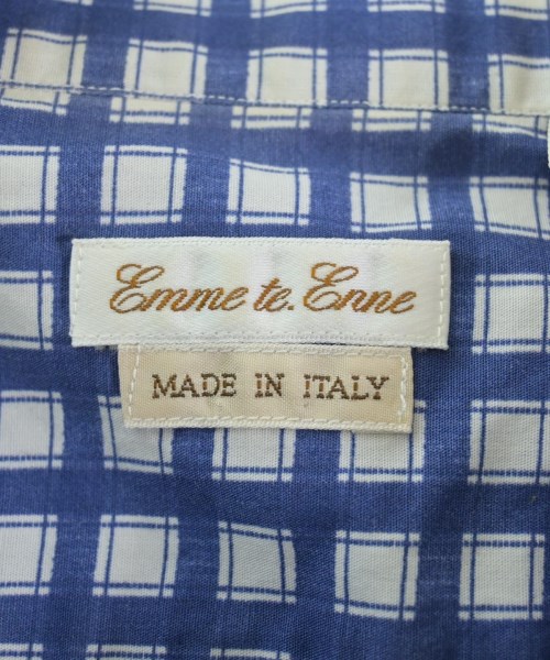 Emme te. Enne（エンメテエネ）カジュアルシャツ 青 サイズ:M メンズ/2200651356268