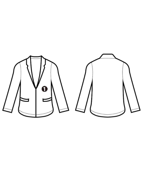 m's braque（エムズブラック）カジュアルジャケット 黒 サイズ:38(M位) メンズ/2200644459013