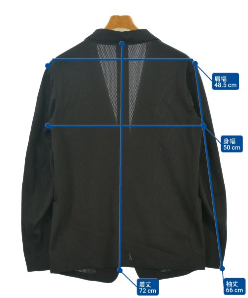 m's braque（エムズブラック）カジュアルジャケット 黒 サイズ:38(M位) メンズ/2200644459013