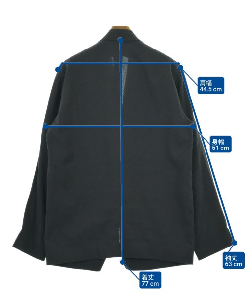 m's braque（エムズブラック）ジャケット グレー サイズ:40(M位) メンズ/2200619735050