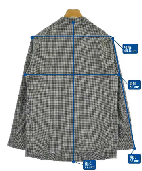 m's braque（エムズブラック）カジュアルジャケット 黒 サイズ:40(M位) メンズ/2200676146028