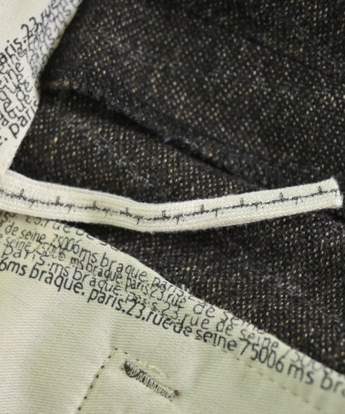 m's braque（エムズブラック）スラックス 茶 サイズ:38(M位) メンズ/2200659709042