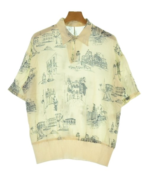 m’s braque エムズブラック カジュアルシャツ メンズ 【古着】【中古】 m's braque（エムズブラック）カジュアルシャツ 白 サイズ:40(M位