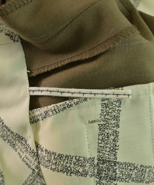 m's braque（エムズブラック）スラックス 茶 サイズ:38(S位) メンズ/2200645020250