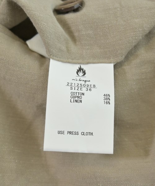 m's braque（エムズブラック）その他 ベージュ サイズ:36(S位) メンズ/2200650758100