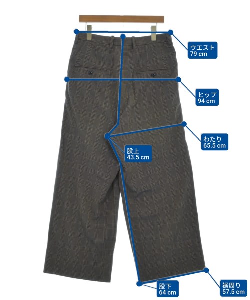 m's braque（エムズブラック）その他 グレー サイズ:38(S位) メンズ/2200652691047