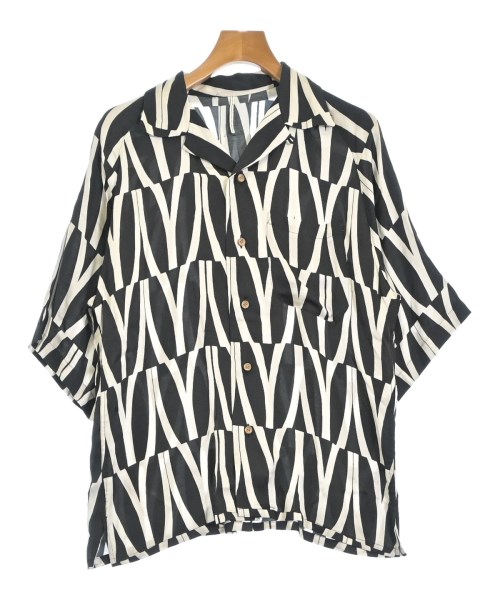 m's braque(エムズブラック)カジュアルシャツ 黒 サイズ:36(XS位)/2200665057083