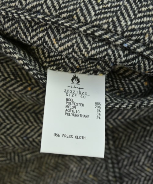 m's braque（エムズブラック）スラックス グレー サイズ:40(L位) メンズ/2200664377045