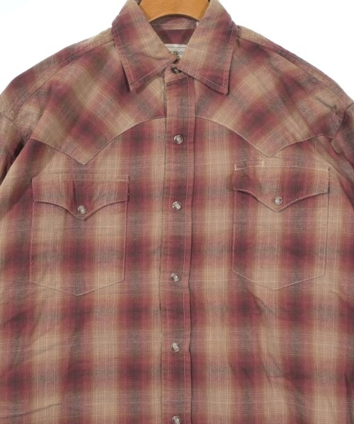 STETSON（ステットソン）カジュアルシャツ 赤 サイズ:S メンズ/2200628403124