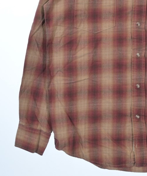 STETSON（ステットソン）カジュアルシャツ 赤 サイズ:S メンズ/2200628403124